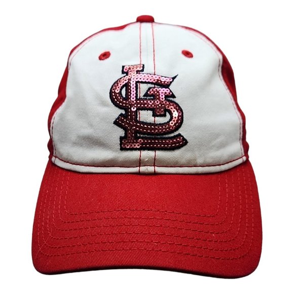 STL St Louis Cardinals Womens Base Ball Hat Adjustable New Era - Picture 1 of 7